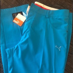 Puma golf pants NWT 5 pkt tech pant 36x32
